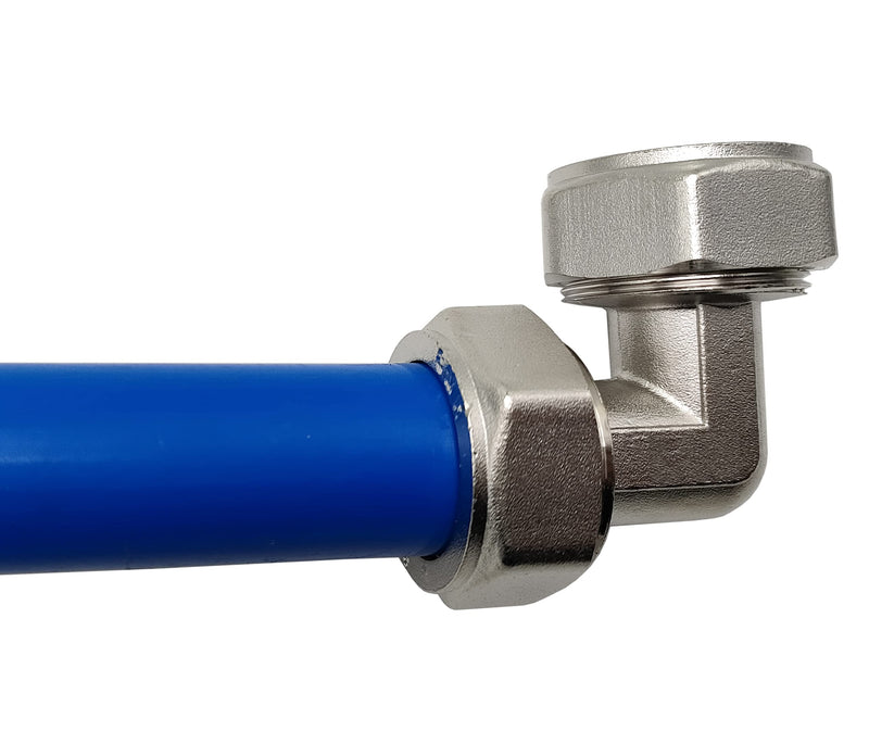 [Australia - AusPower] - 3/4 Inch Elbow Fitting Compression Elbow Fittings for 3/4 Inch Tubing System (2 pcs) 2 