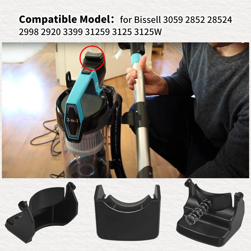 [Australia - AusPower] - XQK Wand Push Release Latch Lock Tab Handle for Bissell 3059 2852 28524 2998 2920 3399 31259 3125 3125W 