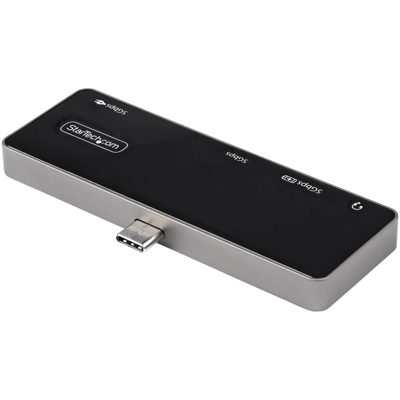 [Australia - AusPower] - StarTech.com USB C Multiport Adapter - USB-C to 4K 60Hz HDMI 2.0, 100W Power Delivery Pass-Through Charging, 3-Port USB 3.0 Hub, Audio - USB-C Mini Dock - Portable USB Type-C Travel Dock (DKT30ICHPD) 