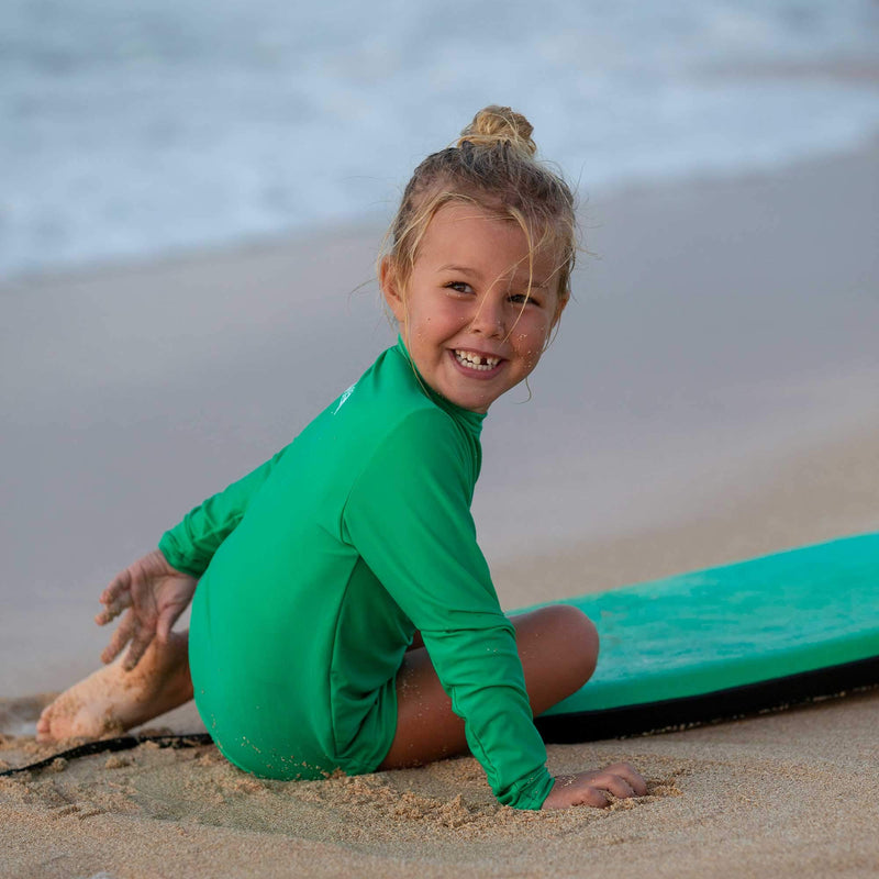 [Australia - AusPower] - O'Neill Youth Basic Skins UPF 50+ Long Sleeve Sun Shirt 4 Lime 