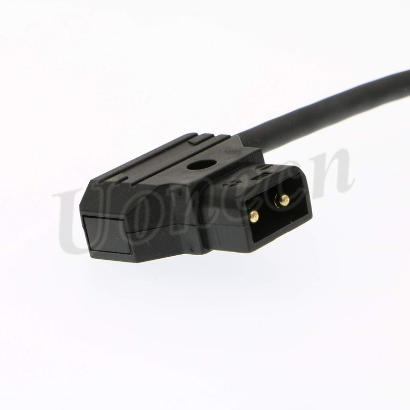 [Australia - AusPower] - For Anton Bauer Power Adapter Cable for Teradek Bond for ARRI RED D-tap to 0B 2 Pin Male 45cm straight 2 pin male to Dtap 