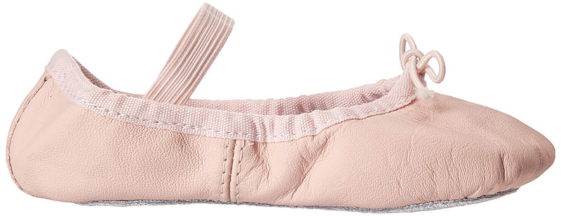 [Australia - AusPower] - Bloch Unisex-Child Dance Girl's Bunnyhop Full Sole Leather Ballet Slipper/Shoe Little Kid (4-8 Years) 1 Narrow Little Kid Pink 