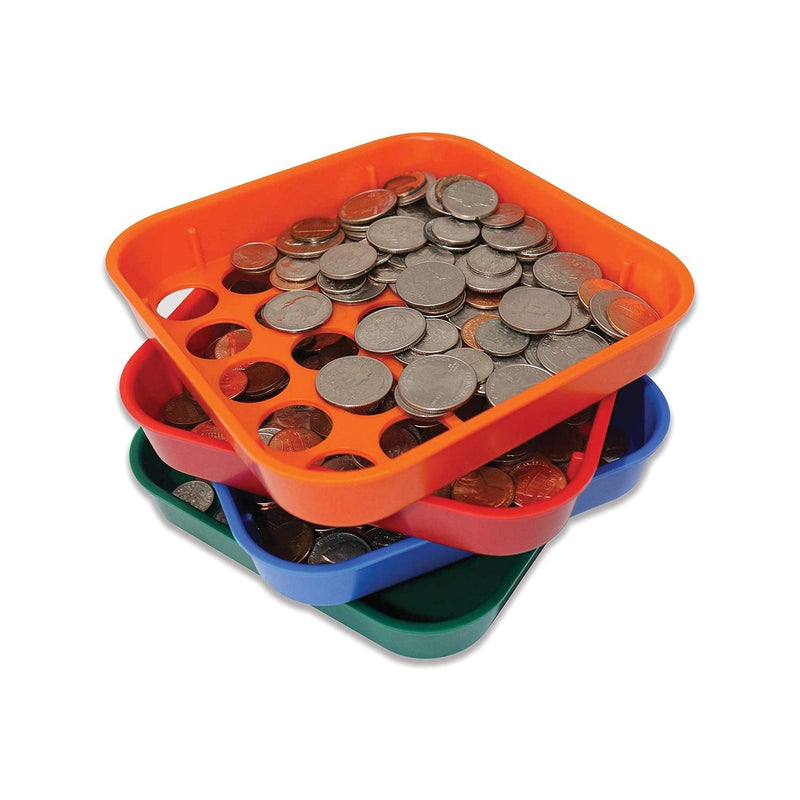 [Australia - AusPower] - Nadex Coins Quick-Sort 4 Coin Organizing Trays with 100 Coin Wrappers (NCS81005) 