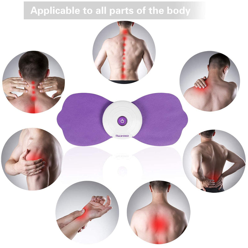 [Australia - AusPower] - MASTOGO Wireless TENS & EMS Unit Back Pain Relief Massager - APP Controlled Bluetooth EMS Muscle Stimulator Machine for Back Shoulder Leg Neck Pain Relief 