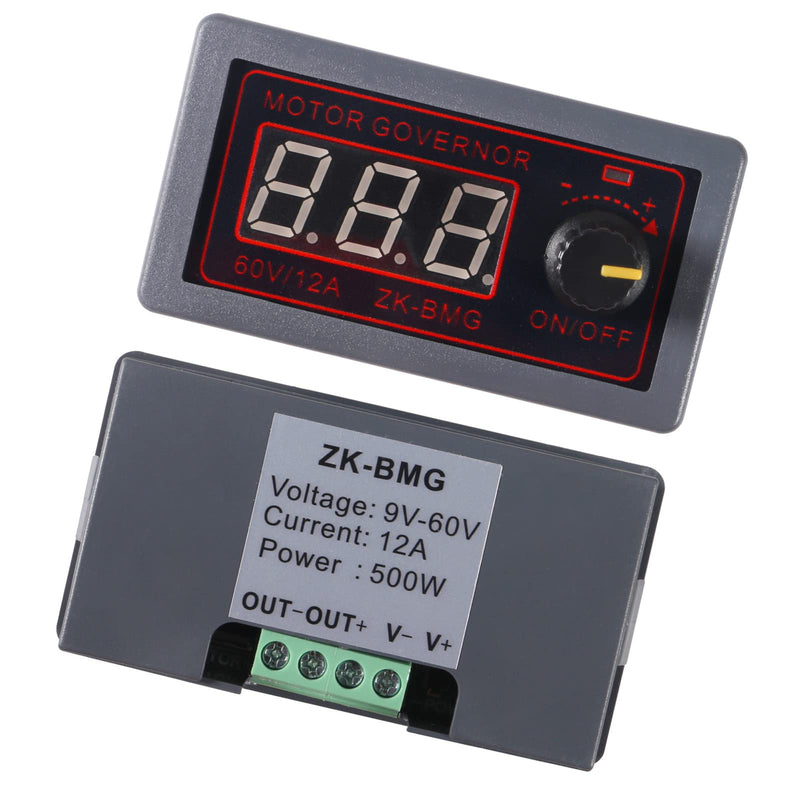 [Australia - AusPower] - Aobao 2pcs Motor Speed Controller PWM DC 12V 24V 60V 500W Adjustable Speed R 