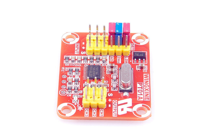 [Australia - AusPower] - NOYITO Multifunction Signal Converter Module PT01A Servo Signal to Voltage and PWM Signal, Pulse Signal To Analog Voltage PWM Converter For Servo Test Signal Calibration 