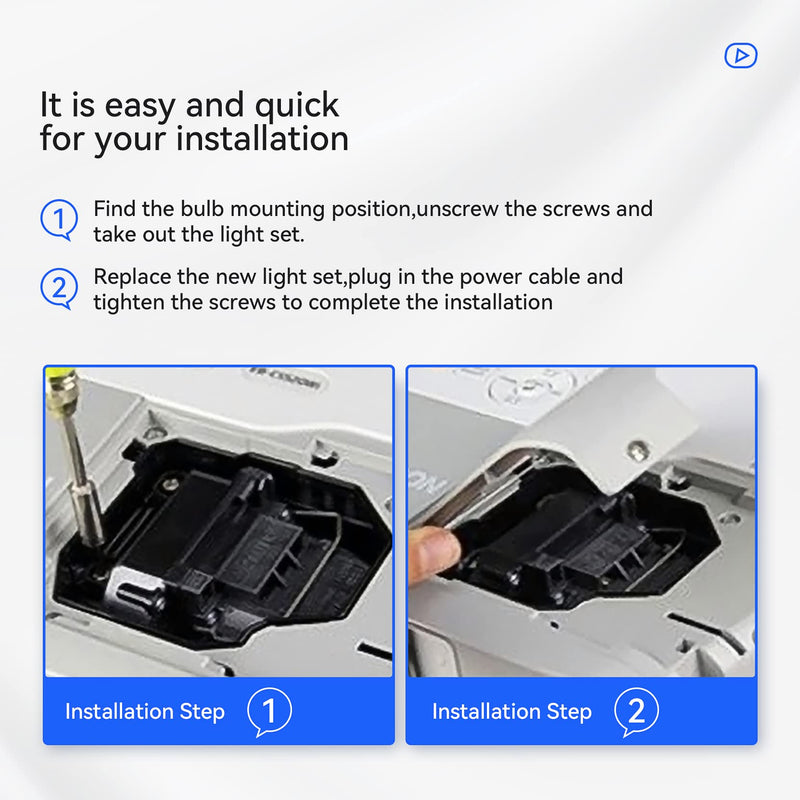 [Australia - AusPower] - Pugody ELPLP75/V13H010L75/ELPLP74/V13H010L74 Replacement Projector Lamp Bulb for Epson PowerLite 1940W 1945W 1950 1955 1960 1965 EB-1930 EB-1935 EB-1940W EB-1945W EB-1950 EB-1955 EB-1960 EB-1965 