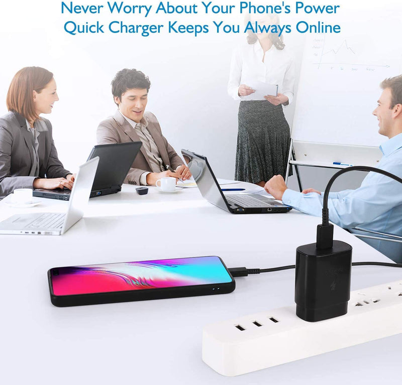 [Australia - AusPower] - Note 20 Charger Fast Charging,Belcompany 25W Super Fast PD Power Adapter With 5Ft USB C to Type C Cable Compatible With Samsung Galaxy S21 S20 Ultra 5G Note10 20 Plus,iPhone 12 Mini Pro Max 11 XS XR X 