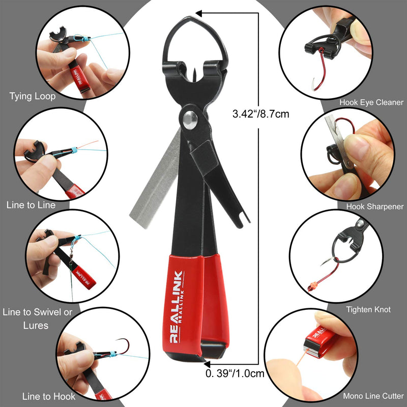[Australia - AusPower] - Fly Fishing Tools Kit and Accessories Combo Kits, Fishing Quick Nail Knot Tying Tool, Hook Remover Forceps and Pliers, Stainless Steel Salmon and Trout Multiple Fishing Set Gear Tool Assortment 