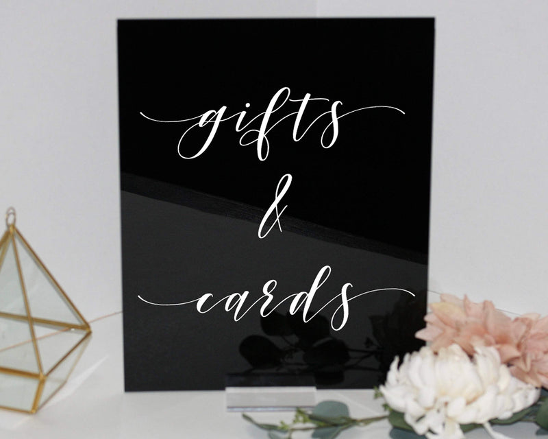 [Australia - AusPower] - Clear Acrylic Sign Holders, Wedding Table Sign Stands, Number Display (10 Pack) 10 Pack 