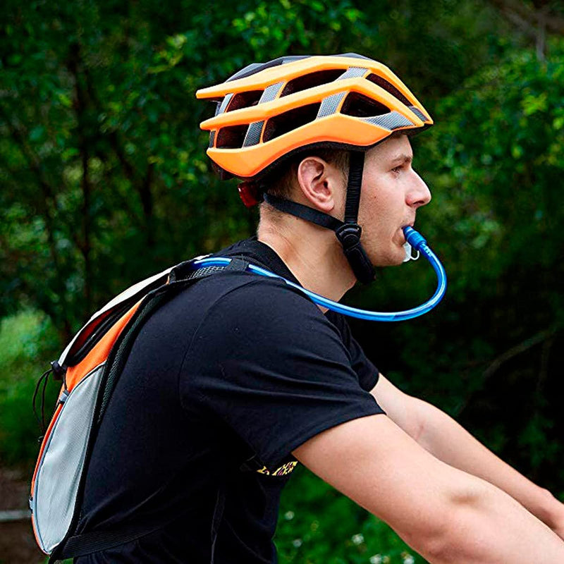 [Australia - AusPower] - 1L Hydration Bladder for Camping, Cycling, Hiking, Climbing, Traveling - Leak-Proof Water Bladder, Hydration Backpack for All Enthusiasts Active Lifestyle - Reusable Hydration Reservoir for Backpacks 