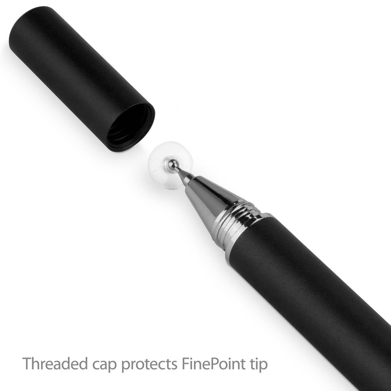 [Australia - AusPower] - Stylus Pen for Lenovo Tab P11 Pro (Stylus Pen by BoxWave) - FineTouch Capacitive Stylus, Super Precise Stylus Pen for Lenovo Tab P11 Pro - Jet Black 