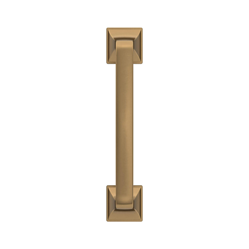 [Australia - AusPower] - Amerock | Cabinet Pull | Champagne Bronze | 3-3/4 inch (96 mm) Center-to-Center | Ville | 1 Pack | Drawer Pull | Cabinet Handle | Cabinet Hardware 3-3/4 in. Center-to-Center 