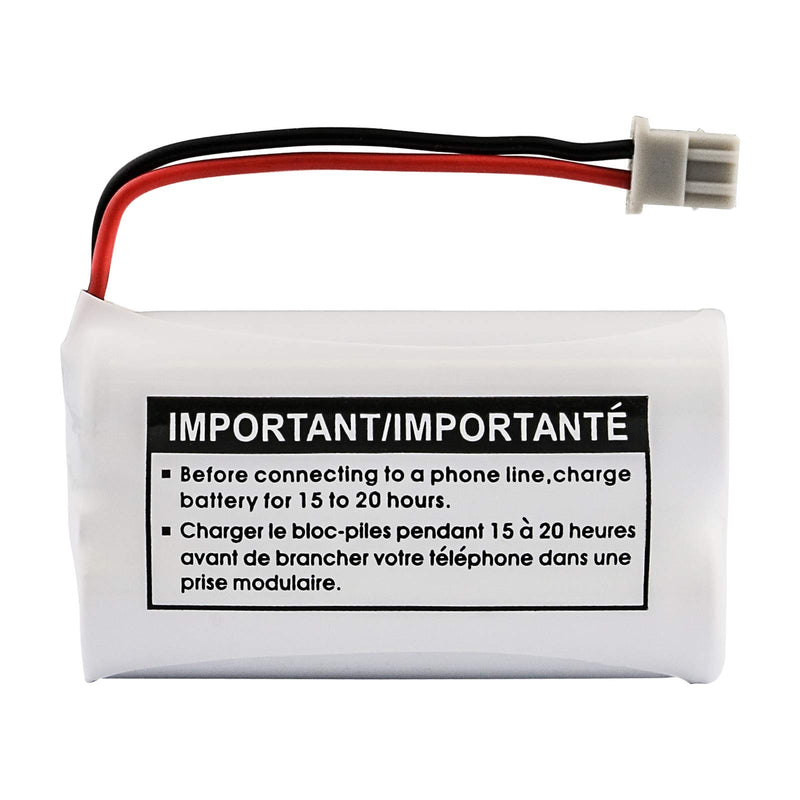 [Australia - AusPower] - New! Genuine Uniden BBTY0651101 BT-1007 NiMH 600mAh DC 2.4V Rechargeable Cordless Telephone Battery (2-Pack) 