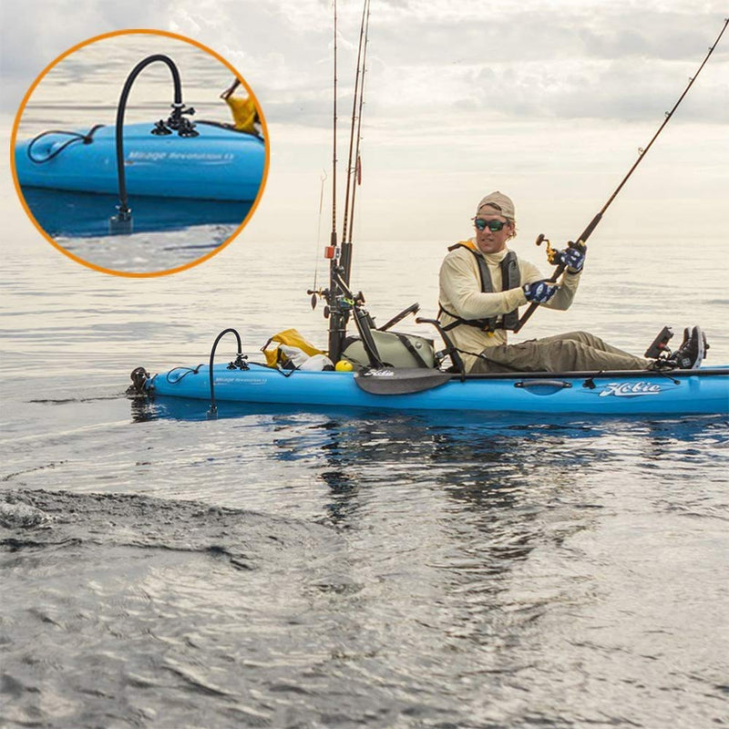 [Australia - AusPower] - LUCKY Fish Finder Transducer Mount Arm Kayak Bracket Transducer Mounting Arm Flexible for Boat Canoe Kayak Fishing 