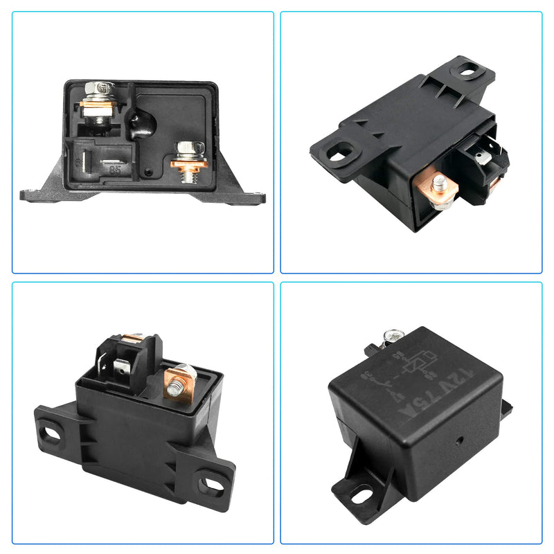 [Australia - AusPower] - 0332002168 Normal Open Power Relays 12V 75A Fits for Bosch Starter Relay Replace V23232-D0001-X001 