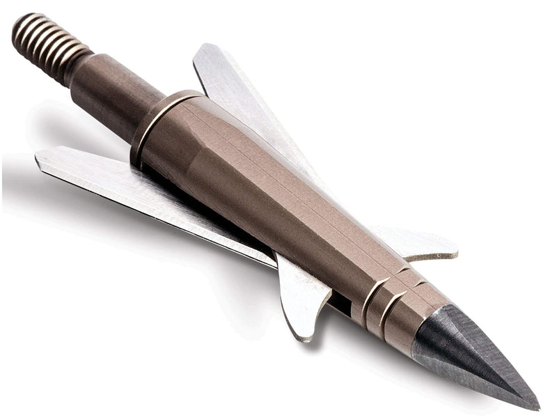 [Australia - AusPower] - NAP Slingblade Mechanical Broadhead Front Deploying 2 Blade 100 Grain Three Pack 
