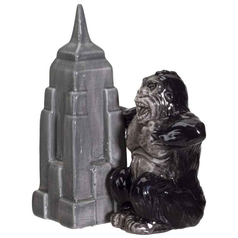 [Australia - AusPower] - Pacific Giftware NY Empire State Building with Giant King Kong Monster Ceramic Salt and Pepper Shakers Set 