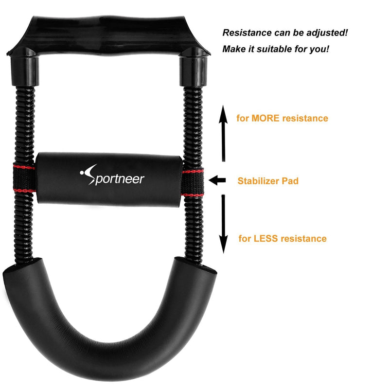 [Australia - AusPower] - Sportneer Wrist Strengthener Forearm Exerciser Hand Developer Arm Hand Grip Workout Strength Trainer Home Gym Workout Equipment 