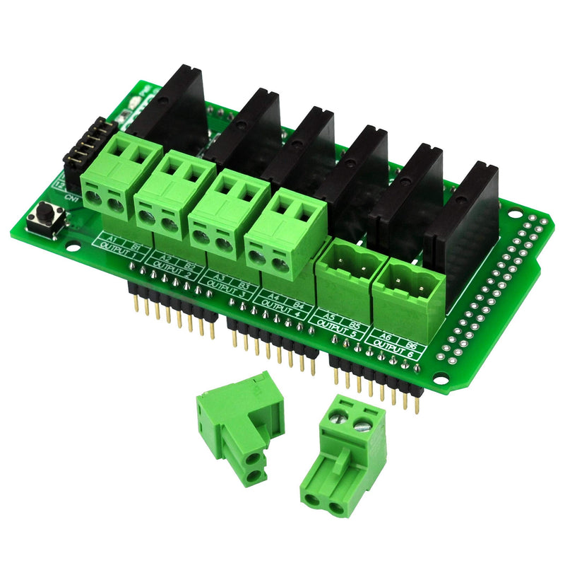 [Australia - AusPower] - Solid State Relay SSR Board for Arduino Mega-2560 Due 