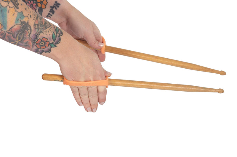 [Australia - AusPower] - EazyHold Silicone Universal Cuff Aid for Limited Hand Grip, Cerebral Palsy, Therapy, Adaptive Eating Tableware Spoon Fork Holder, Disabled Assistive Equipment (Youth to Adult-5 Pack) Youth to Adult 5 Count (Pack of 1) 
