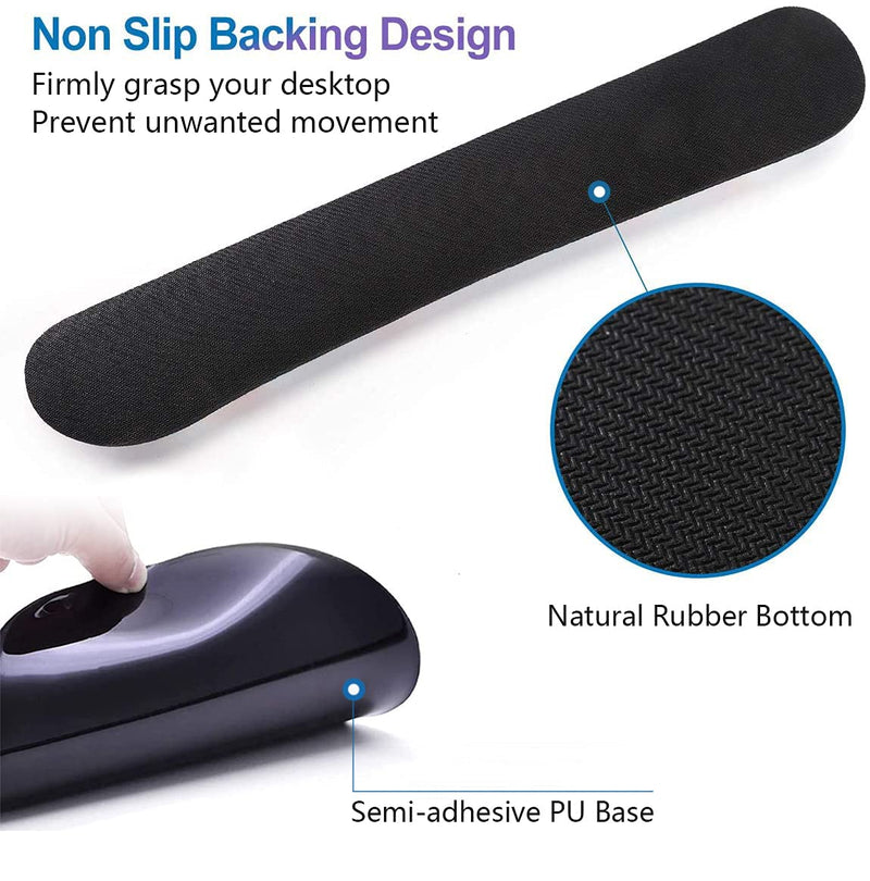 [Australia - AusPower] - Keyboard Wrist Rest and Mouse Pad Wrist Support Set with Coasters,Stay Positive Work Hard and Make It Happen Inspirational Quote Wrist Mouse Pad with Non-Slip PU Base for Computer Laptop Home Office 