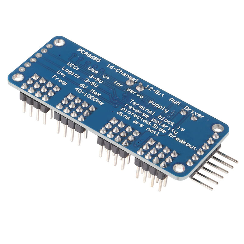 [Australia - AusPower] - Alinan 4pcs PCA9685 16 Channel 12 Bit PWM Servo Motor Driver Board I2C IIC Module IIC Interface One Size 4 