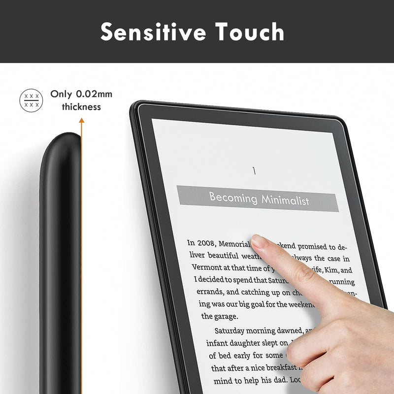 [Australia - AusPower] - TiMOVO (3 Pack) Screen Protector Compatible with Kindle Paperwhite 6.8-Inch (11th Generation,2021)/Kindle Paperwhite Kids/Signature Edition, [Scratch Resistant][Anti-Glare] PET Film Protector, Matte 
