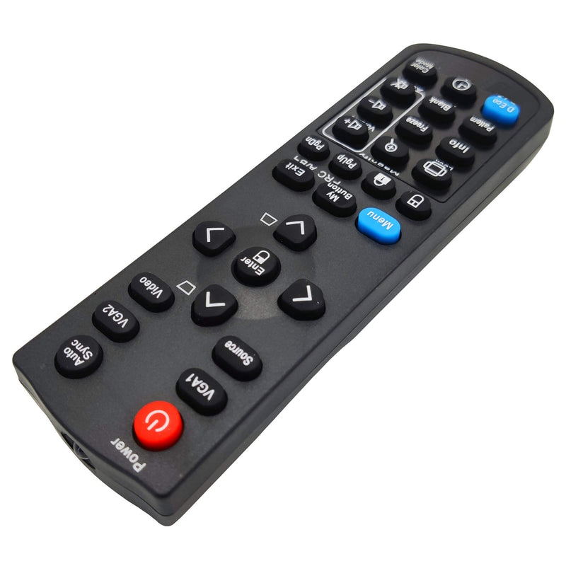 [Australia - AusPower] - INTECHING Projector Remote Control for ViewSonic PJD5126, PJD5132, PJD5134, PJD5226W, PJD5232L, PJD5234L, PJD5533W, PJD6223, PJD6235, PJD6245, PJD6353, PJD6543W, PJD6653W, PJD7820HD, PJD7822HDL 