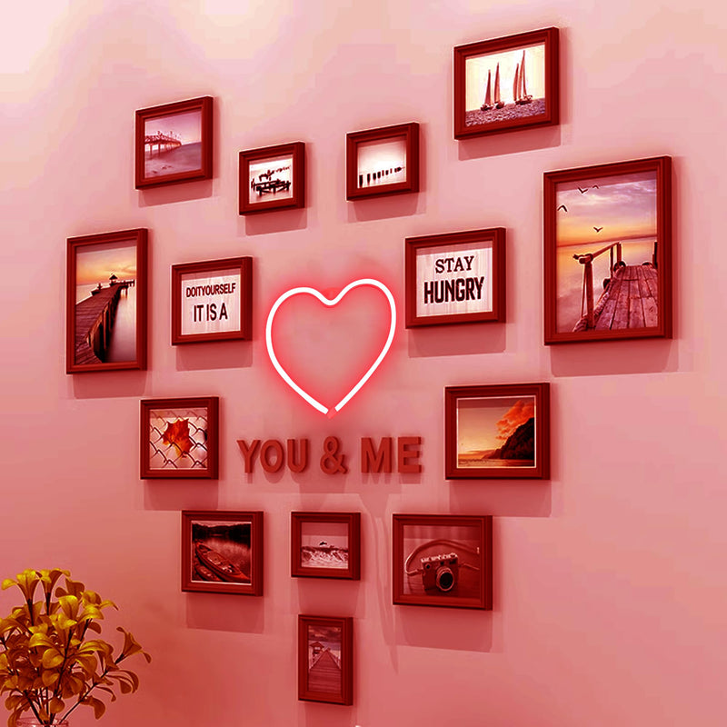 [Australia - AusPower] - Red Heart Neon Sign, LED Light 3-AA Battery Operated or USB Powered Decorations Lamp, for Girl's Room Dorm Wedding Anniversary Valentineâ€™s Day Motherâ€™s Day Birthday Party Home DÃ©cor 