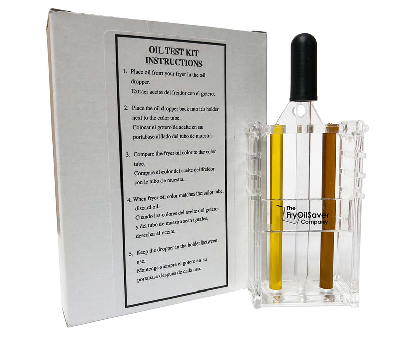 [Australia - AusPower] - FryOilSaver Co, Fryer Oil Test Kit, Two Color Visual Guide with Eye Dropper, Monitor Shortening Quality of Oil Fryers, Oil Test Kit for Clear Frying Oil, FC3017B, FMP 538-1000 