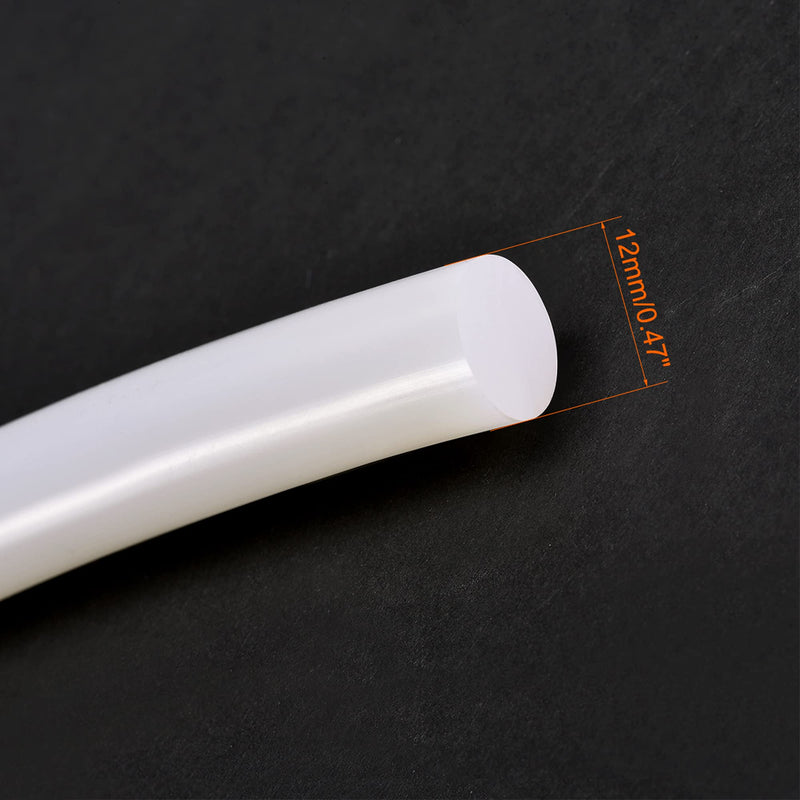 [Australia - AusPower] - uxcell 1/2"(12mm) Soft Silicone Bending Insert Tube for Rigid Tubing 3.3ft Clear 