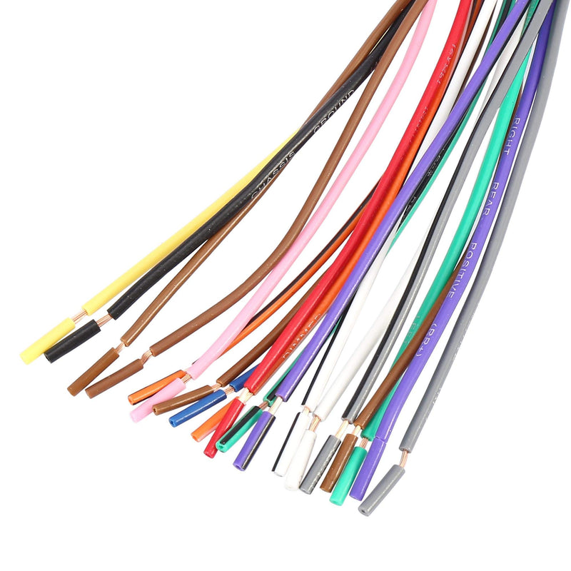 [Australia - AusPower] - X AUTOHAUX 70-5521 Car Stereo CD Player Wiring Harness Wire Radio Adapter Install Plug Set for Ford Focus 2005-2007 