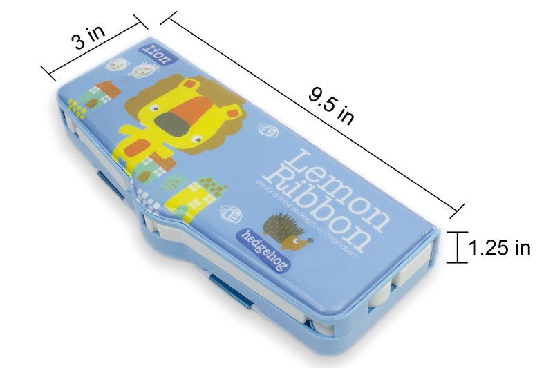 [Australia - AusPower] - Buna Kids Multifunction Pencil Case - Large Pencil Case School Supplies - Handheld Pencil Box Stationery Supplies - Ideal Gift for Kids, Teens (Blue) Blue 