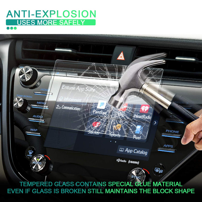 [Australia - AusPower] - Interior Accessories for Kia Soul Booster 2020 2021 Screen Protector Compatible for Kia Soul EV Navigation Touch Screen Cover (7-Inch) 