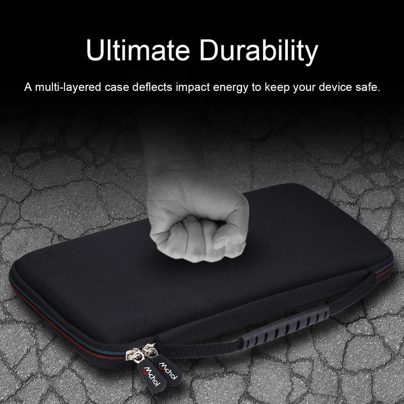 [Australia - AusPower] - Mchoi Hard Carrying Case Compatible with Logitech K380/K810/K811 Multi-Device Bluetooth Keyboard & Accessories,CASE ONLY 