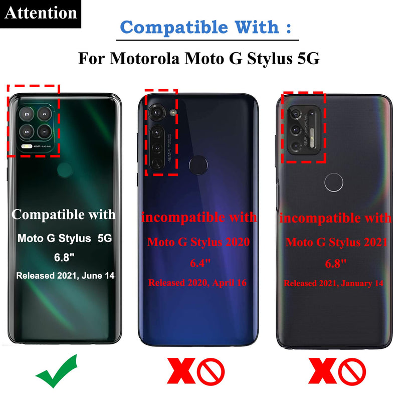 [Australia - AusPower] - Bestdealing Moto G Stylus 5G Pen Replacement XT2131 S for Motorola 2021 6.8inch XT2131DL XT2131-1 XT2131-3 XT2131-4 Touch with Sim Card Opening Eject Repair Spares Part Cosmic Emerald 
