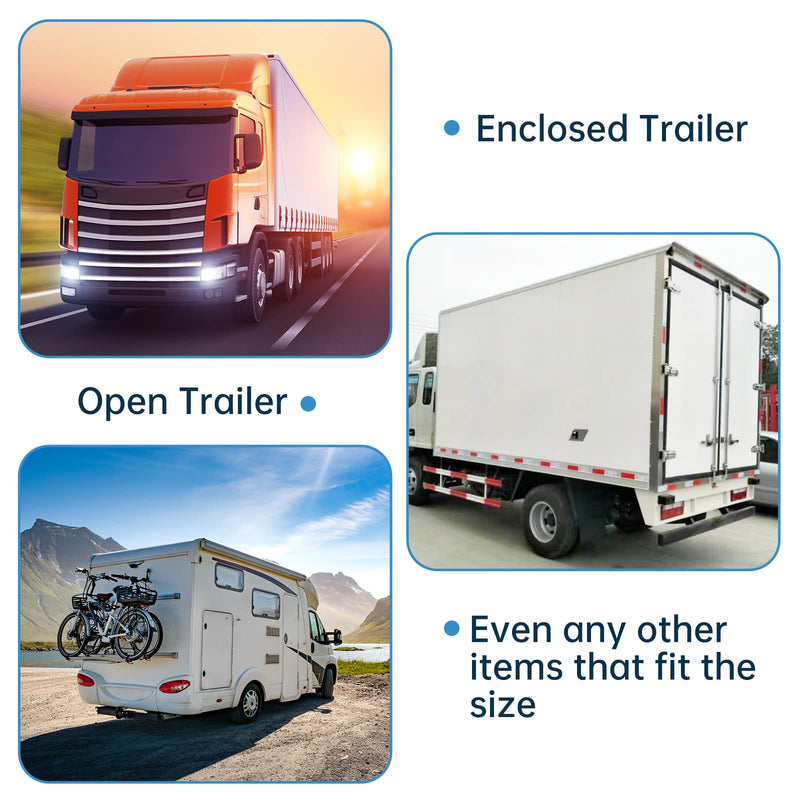 [Australia - AusPower] - Fuoequl Trailer hasp for Enclosed Trailer Door Latch Cargo Trailer Door Hasp Latch Cargo Trailer 