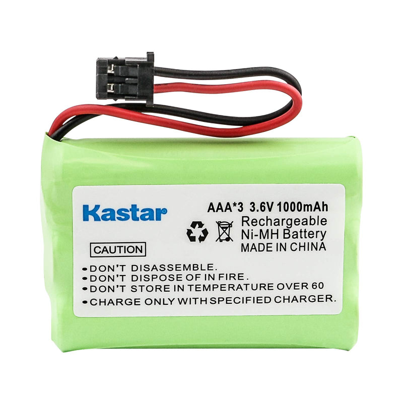 [Australia - AusPower] - Kastar 3-Pack AAAX3 3.6V MSM 1000mAh Ni-MH Rechargeable Battery for Uniden Cordless Phone BT-446 BT446 BP-446 BP446 BT-1005 BT1005 TRU8885 TRU8885-2 TRU88852 TRU8888 TRU9460 TRU9465 TRU9480 TCX-800 