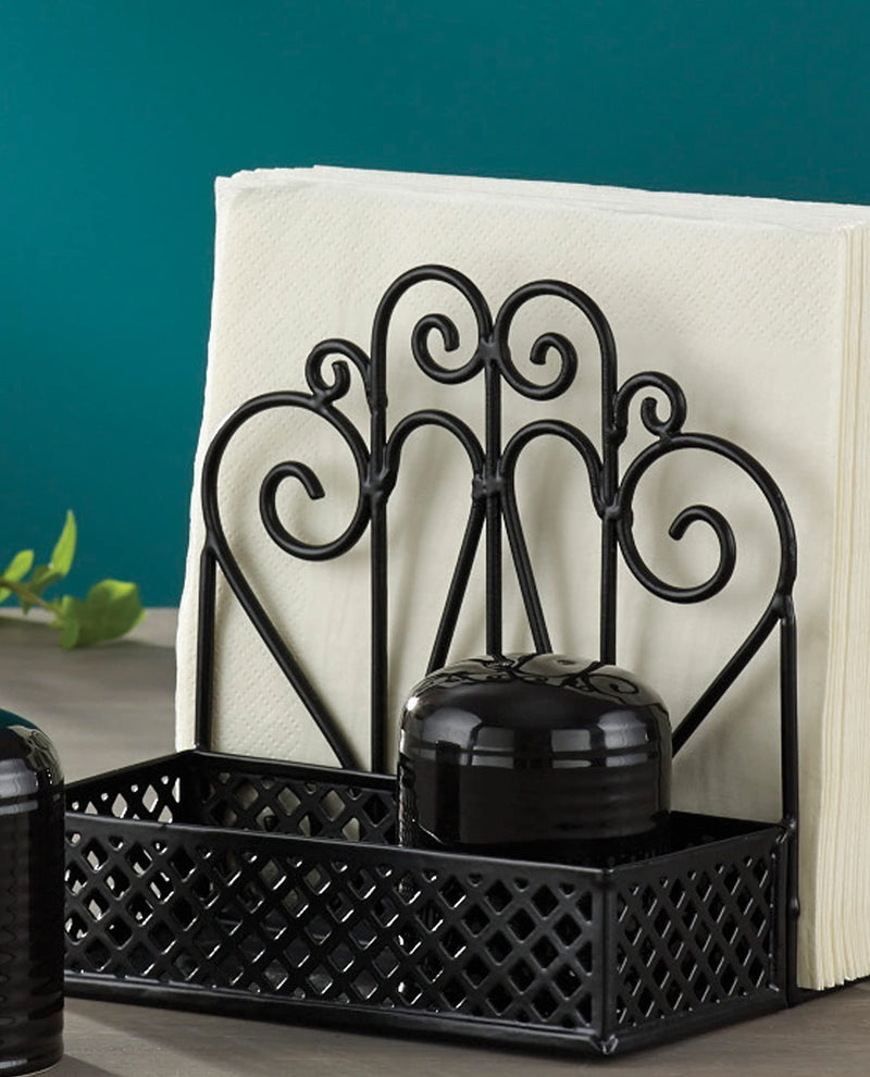 [Australia - AusPower] - Black Salt & Pepper Napkin Holder 