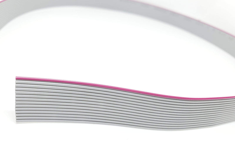 [Australia - AusPower] - Pc Accessories - Connectors Pro 14P 10.1 Meters or 33 Feet Roll IDC Flat Ribbon Cable for 2.54mm 0.1" Spacing Connectors, 14 Conductors (14P-33FT) 14P-33FT 
