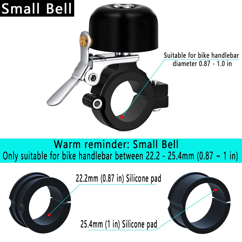 [Australia - AusPower] - Greallthy Bike Bell, Classic Brass Bicycle Bell with Nice Loud Tone Road Bike Mountain Bike Horn Cycling Accessories 