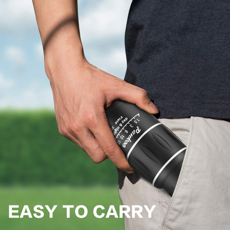 [Australia - AusPower] - 16X52 Monocular Telescope, High Power Prism Compact Monoculars for Adults Kids HD Monocular Scope for Bird Watching Hiking Concert Travelling 