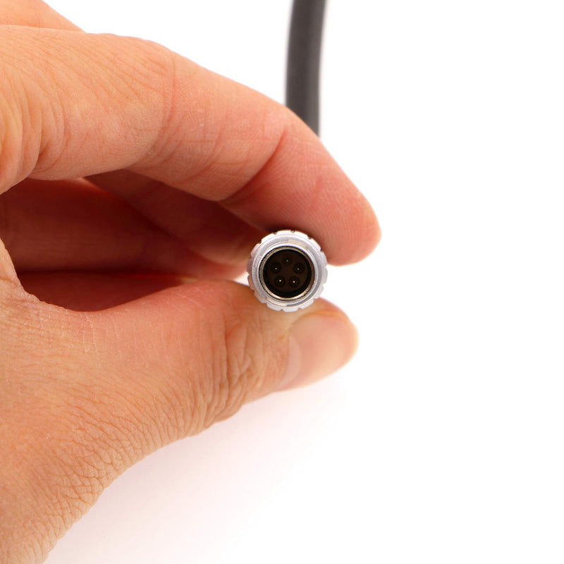 [Australia - AusPower] - Uonecn Sound Devices XL-LB2 Timecode Input Output Cable 5 Pin Male to BNC Straight 5 Pin to BNC 