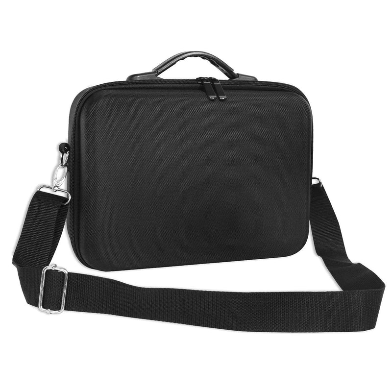 [Australia - AusPower] - Carrying Case for Hyperice Hypervolt / Hypervolt Plus 5 Attachment Slots Portable Storage Bag Waterproof Anti Shock Hard Shell Case for Hypervolt Massage Device (Case Only) 