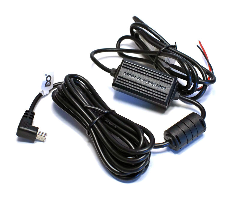 [Australia - AusPower] - EDO Tech Direct USB Hardwire Car Charger Power Cord Kit for Garmin Nuvi 40lm 50lm 52lm 57lm 2597lmt 2595lmt Drive 51lm 52 61 DriveSmart 50 55 61 65 Driveassist 51 LMT-s Navigator GPS (10' Long Cable) 