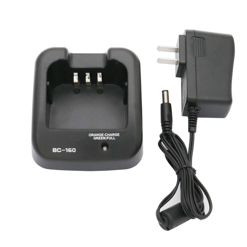 [Australia - AusPower] - Karier BP-232 BP-231 BP-230 Li-ion Battery Rapid Charger Compatible for ICOM BP232H IC-A14 IC-F15 IC-F3011 IC-F4011 IC-F3161 F14 F24 F3011 F4011 F3021 F4021 F33GT F3161 F4161 