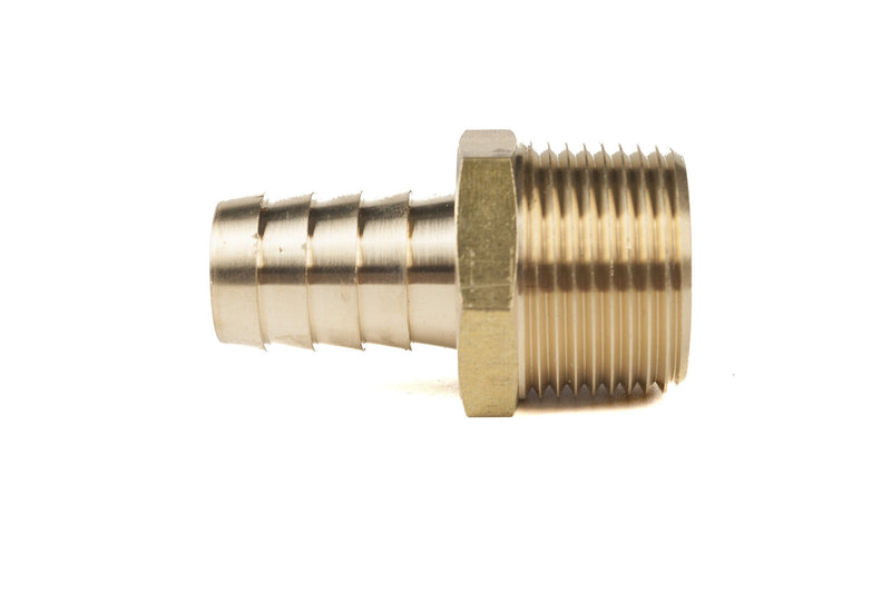 [Australia - AusPower] - LTWFITTING Brass Barb Fitting Coupler/Connector 5/8-Inch Hose ID x 3/4-Inch Male NPT(Pack of 5) 