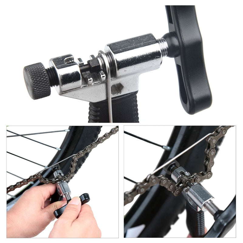 [Australia - AusPower] - Oumers Universal Bike Chain Tool with Chain Hook, Road and Mountain Bicycle Chain Repair Tool, Bike Chain Splitter Cutter Breaker, Bicycle Remove and Install Chain Breaker Spliter Chain Tool 