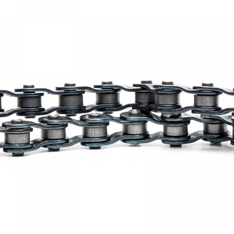[Australia - AusPower] - uxcell 10Pcs #35 Chain Offset Half Link Roller, 3/8" Pitch Carbon Steel, Standard Chain End Connector Split Links for 06C Chain 